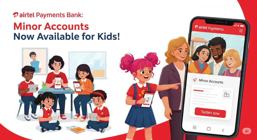 Airtel Payments Bank Minor Accounts Now Available for Kids!
